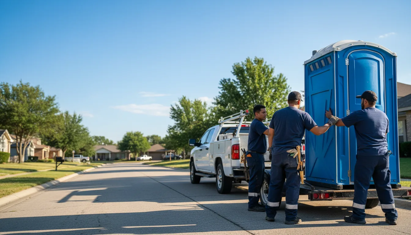 Portable Toilet Rental in Pointe Aux Pins, MI near me